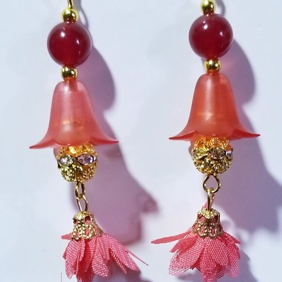 Carnelian Earrings - Picture 1 of 1